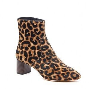 EUC - Loeffler Randall Gema Bootie - Leopard Print - Size 8